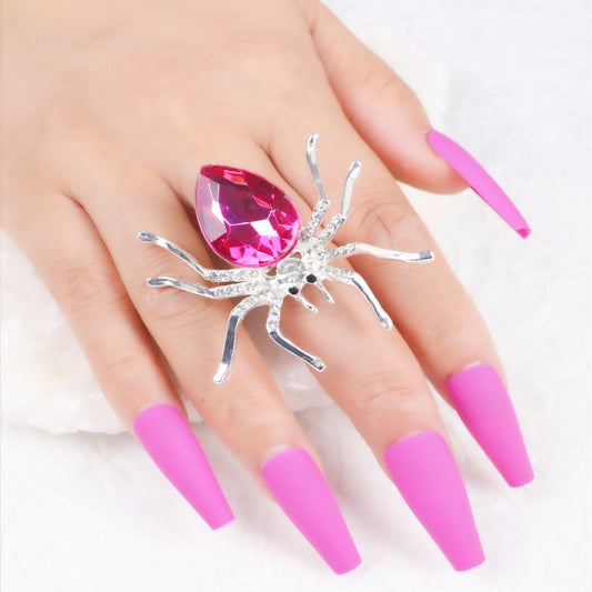 Best-Selling Bold Spider Ring – Realistic Statement Piece for Women, Perfect for Halloween